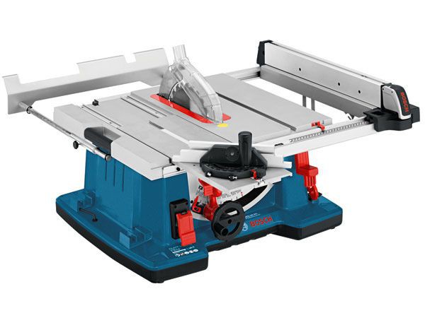 Bosch GTS10XC 240V 2100W Portable Table Saw 250mm With Sliding Carriage